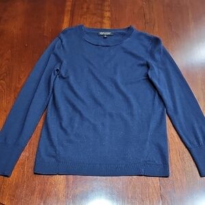 Banana Republic Deep Blue Crew Neck Sweater
